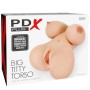 PDX PLUS - Realistischer Big Titty Masturbator Torso mit weichen Brüsten