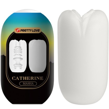 PRETTY LOVE - MASHA Männlicher Masturbator Weiß