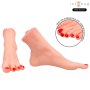 INTENSE DEEP TOUCH - GABBIE Zweiteiliger Fußförmiger Masturbator