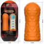 PRETTY LOVE Victoria Cheney Masturbator Orange - Wiederverwendbarer TPR Masturbator mit Spirale