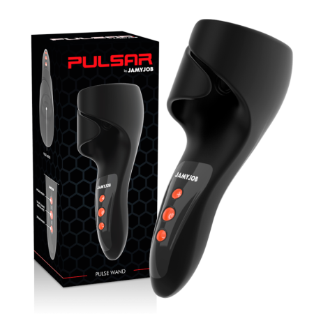 JAMYJOB Pulsar Masturbator mit einstellbaren Vibrations- und Pulsationsmodi