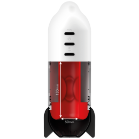JAMYJOB Rocket Masturbator mit Soft Compression Technologie und Vibration