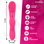 MORESSA Telmo Premium Silikon Wiederaufladbarer Rabbit Vibrator mit Klitorisstimulation
