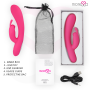 MORESSA Telmo Premium Silikon Wiederaufladbarer Rabbit Vibrator mit Klitorisstimulation