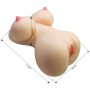 CRAZY BULL - Fiona Realistischer weiblicher Torso mit Vagina und Anus, 7,1 kg