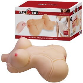 CRAZY BULL - Diana realistischer weiblicher Torso mit Vagina und Anal, 5 kg