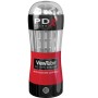 PDX ELITE ViewTube Stroker Masturbator mit transparentem Saugnapf und Kontrollfunktion