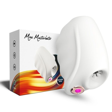 ARMONY Master Masturbator & Vibrator Transparent - Wiederaufladbar und Wasserdicht