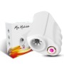 ARMONY - Master Masturbator & Vibrator Weiß, 10 Vibrationsmodi, wasserdicht
