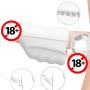 ARMONY - Master Masturbator & Vibrator Weiß, 10 Vibrationsmodi, wasserdicht
