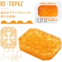 TENGA UNI TOPAZ Masturbator Fingerspitze – Unisex stimulierendes Design