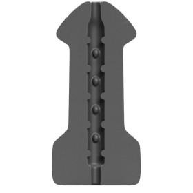 ALL BLACK - Premium Masturbator HOOK-UP mit realistischer Textur