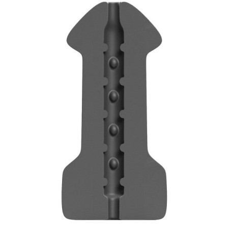 ALL BLACK - Premium Masturbator HOOK-UP mit realistischer Textur