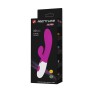 PRETTY LOVE FLIRTATION Alvis Vibrator mit Klitorisstimulator, 30 Vibrationsmodi