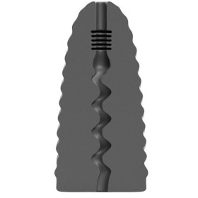 ALL BLACK Masturbator Loop Modell 1 - Premium Masturbator mit realistischer Textur