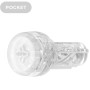 KIIROO Feel Pocket Stroker Crystal – Transparenter Taschenmasturbator