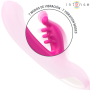 INTENSE - Christina Multifunktionaler Rabbit Vibrator 22,5 cm Rosa