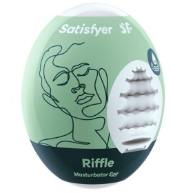 SATISFYER - RIFFLE Masturbator-Ei aus Hydro-Active TPE
