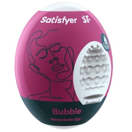 SATISFYER - Bubble Masturbator Ei aus Hydro-Active TPE