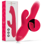 INTENSE - DUA Multifunktionaler Wiederaufladbarer Up & Down Vibrator mit roter Zunge
