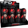PDX ELITE - Stroker Set 12-teilig: 6x Vagina, 3x Anus, 3x Mund mit Vibration