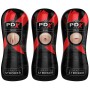 PDX ELITE - Stroker Set 12-teilig: 6x Vagina, 3x Anus, 3x Mund mit Vibration