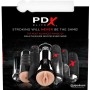 PDX ELITE - Stroker Set 12-teilig: 6x Vagina, 3x Anus, 3x Mund mit Vibration