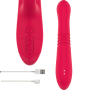 INTENSE - DUA Multifunktionaler Wiederaufladbarer Up & Down Vibrator mit roter Zunge
