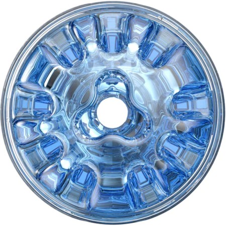 FLESHLIGHT Quickshot Turbo Blue Ice - Kompakter Masturbator mit Turbo Tech