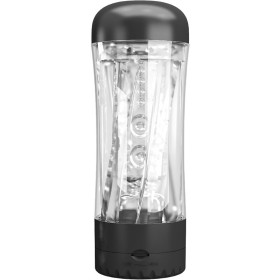 PRETTY LOVE Tamara Männlicher Masturbator mit Vibrationsfunktion und Mehrfachgeschwindigkeiten, Schwarz