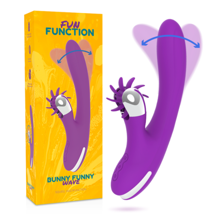 FUN FUNCTION - BUNNY FUNNY WAVE 2.0 Klitorisstimulator mit G-Punkt Funktion