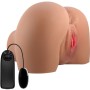 CRAZY BULL MILA Vibrator mit realistischem Vagina- und Anus-Masturbator und Fernbedienung