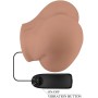 CRAZY BULL BERNACE Vibrator mit realistischem Vagina- und Anus-Design, Fernbedienung