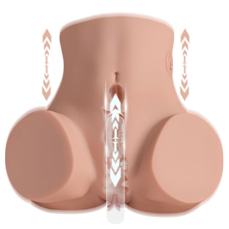 XISE Sydni Realistischer Multipositions-Vagina-Masturbator mit Thrusting und Vibration