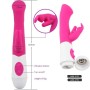 ARMONY Rabbit Vibrator & G-Punkt Stimulator mit 10 Geschwindigkeiten, Rosa