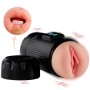 SHEQU - KAY Doppel-Masturbator mit dualer Vibration für Mund und Vagina