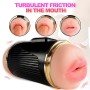 SHEQU - KAY Doppel-Masturbator mit dualer Vibration für Mund und Vagina