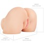 PDX ELITE - ShakeThat Ass Realistischer Vagina- und Anusmasturbator mit Vibration