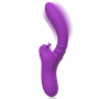 INTENSE FUN Harry Flexibler Vibrator mit lila Zunge, 20 Vibrationsprogramme