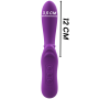 INTENSE FUN Harry Flexibler Vibrator mit lila Zunge, 20 Vibrationsprogramme