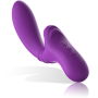 INTENSE FUN Harry Flexibler Vibrator mit lila Zunge, 20 Vibrationsprogramme