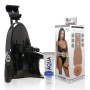 Fleshlight Autumn Falls Cream Texture Vagina mit Universal Launch und Aqua Quality Gleitmittel 50 ml