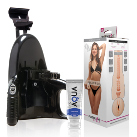 Fleshlight Girls - Vagina Riley Reid Utopia mit Universal Launch und Aqua Quality Gleitmittel 50 ml