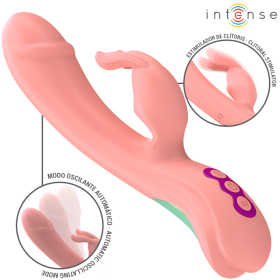 INTENSE - RACHEL Rabbit Vibrator mit 5 Vibrationsmodi in Rosa