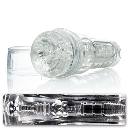 Fleshlight GO Masturbator Torque Ice – Kompakter Real Feel SuperSkin Masturbator