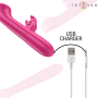 INTENSE - Julieta Rabbit Vibrator 18,6 cm mit 10 Vibrationsmodi in Rosa
