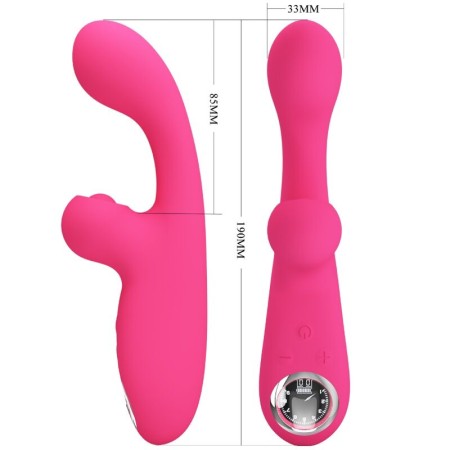 Pretty Love Skylar Multifunktionaler Rabbit Vibrator in Rosa