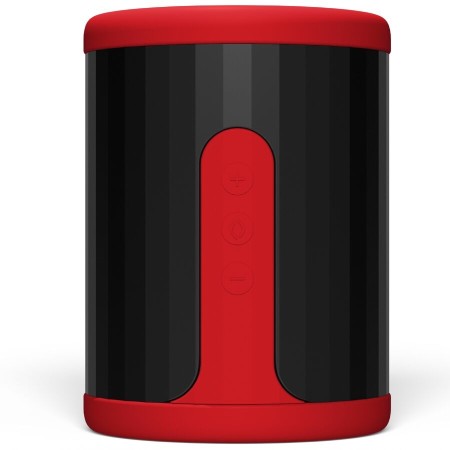 LELO F2S™ Teal Offener Masturbator für Herren in Rot