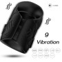 ARMONY - Masturbator & Vibrator Schwarz mit 9 Vibrationsmodi
