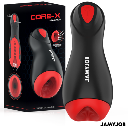 JAMYJOB CORE-X Automatischer Masturbator mit 5 Saug- und Vibrationsmodi